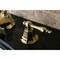Kingston Brass KS4462NL 8" Widespread Bathroom Faucet, Polished Brass KS4462NL - alternate 3